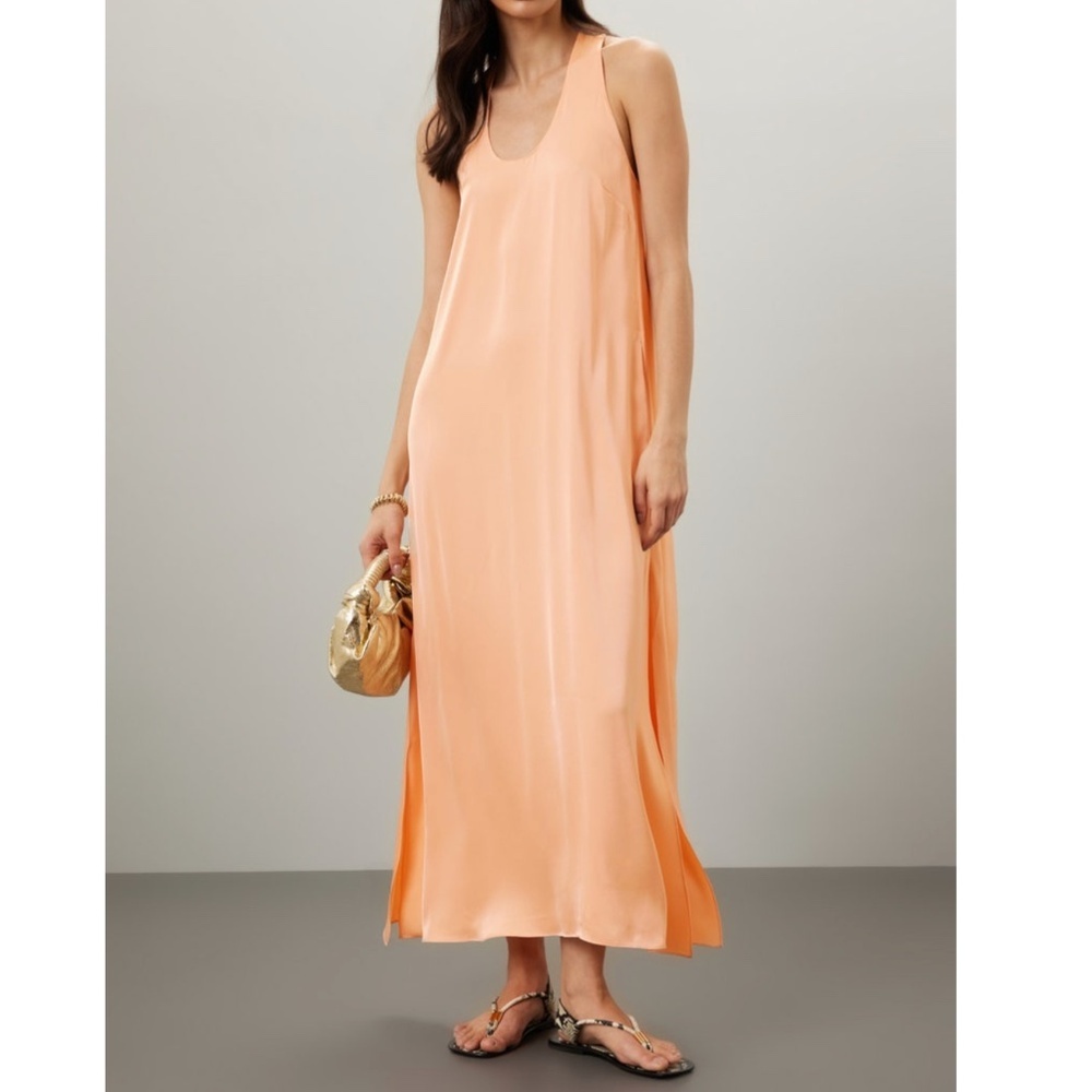 Rosetta Getty Twist Back Shift Dress Sz 10